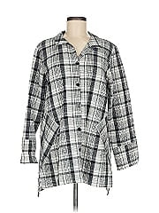 Habitat 3/4 Sleeve Button Down Shirt