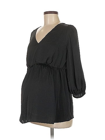 Isabel Maternity 3/4 Sleeve Blouse (view 1)
