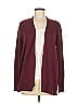 Ann Taylor LOFT Outlet Burgundy Purple Cardigan Size M - photo 1