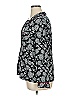 Soma Paisley Black Long Sleeve Blouse Size XL - photo 5