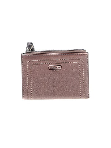 Coach Leather Card Holder (view 1)