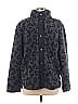 Cozy Sherpa 100% Polyester Animal Print Black Jacket Size M - photo 1