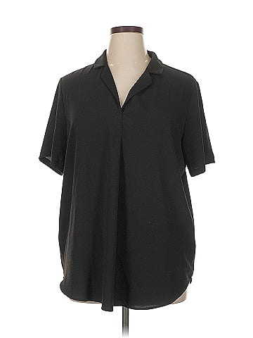 Hilary Radley Short Sleeve Blouse (view 1)