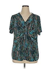 Cj Banks Short Sleeve Blouse