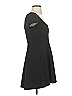 Forever 21 Solid Black Casual Dress Size S - photo 4