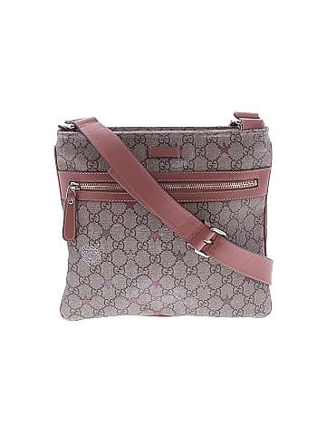 Gucci  GG Supreme Stars Flat Messenger Bag (view 1)