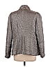 Giorgio Armani 100% Polyester Metallic Gray Blazer Size EU (IT) 48 / US 12 - photo 2