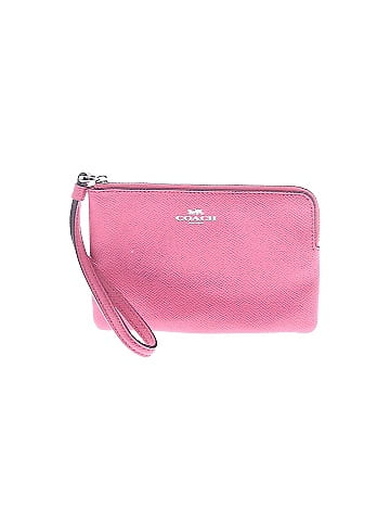 Coach Factory Leather Wristlet (view 1)