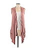 LOGO by Lori Goldstein Pink Cardigan Size M - photo 1