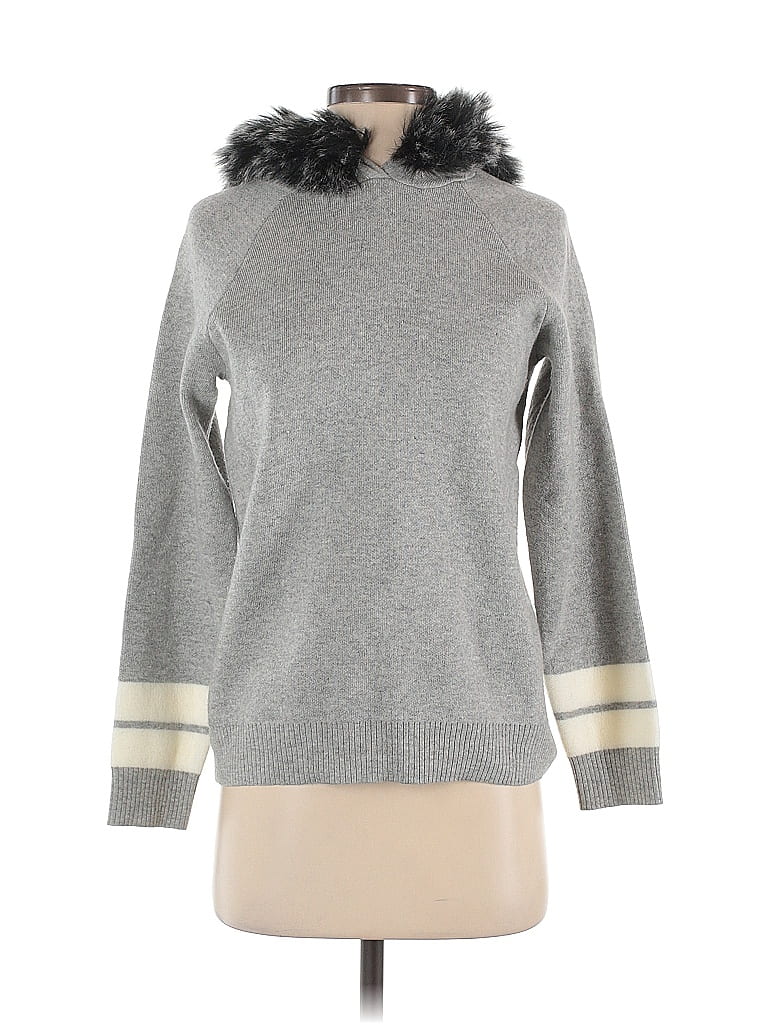 Pre-owned Inc International Concepts Pullover Hoodie In Gray