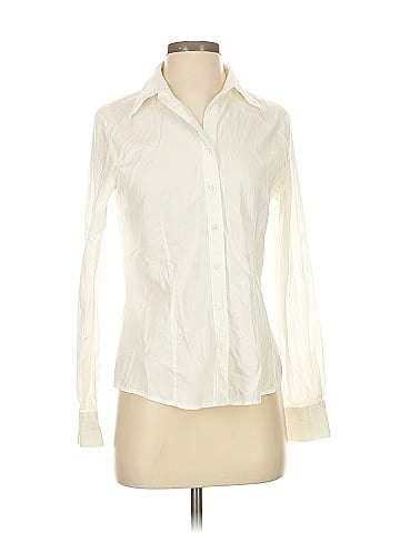 Ann Taylor Long Sleeve Button-Down Shirt (view 1)
