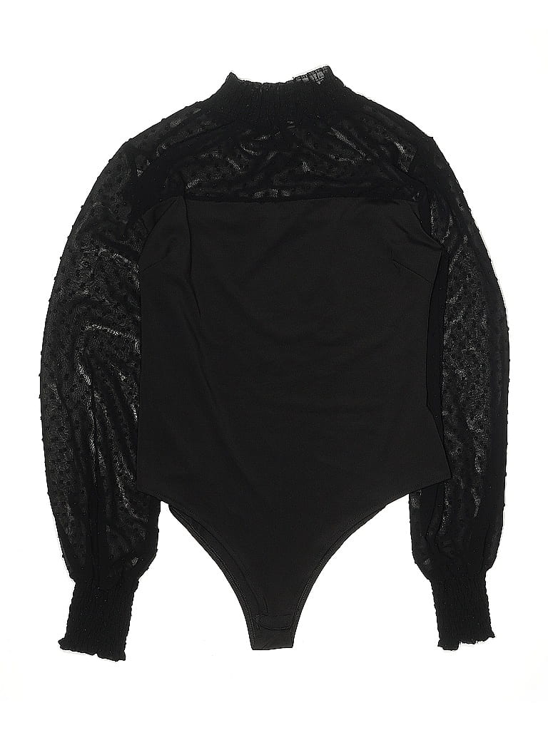 Pre-owned Unbranded Bodysuit In Black