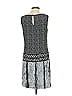 MICHAEL Michael Kors 100% Polyester Graphic Gray Casual Dress Size S - photo 2