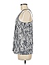 Luigi Bertolli Silver Sleeveless Top Size M - photo 4