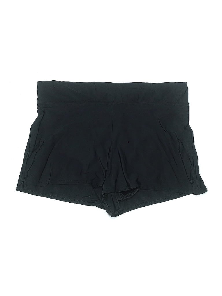 Chadwicks Solid Black Shorts Size 14 - photo 1