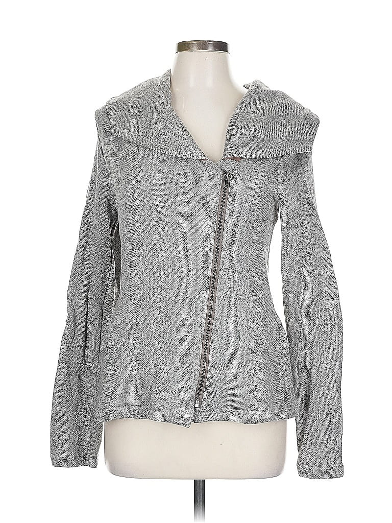 Mystree 100% Cotton Gray Jacket Size L - photo 1