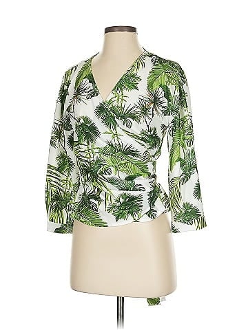 Lea & Viola 3/4 Sleeve Blouse (view 1)