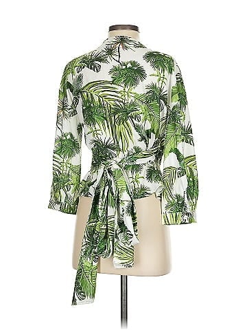 Lea & Viola 3/4 Sleeve Blouse (view 2)