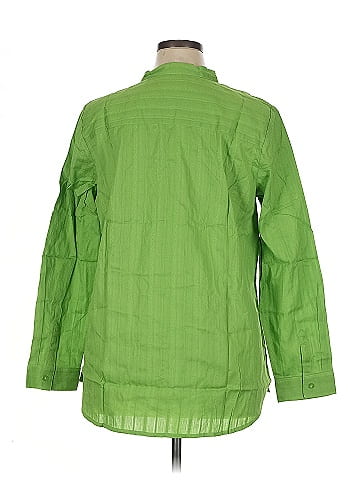 D&Co. 3/4 Sleeve Button-Down Shirt (view 2)