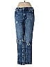 Harley Davidson 100% Cotton Stars Blue Jeans Size 26 waist - photo 1