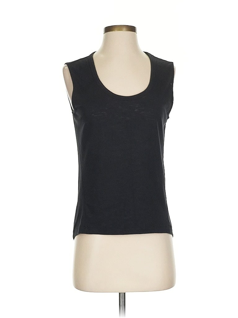 Pre-owned Athleta Sleeveless T-shirt In Black