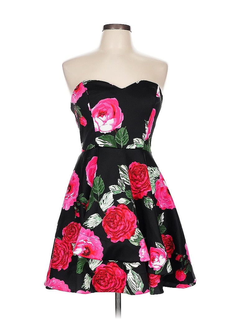 Pre-owned B Darlin Cocktail Dress In Black