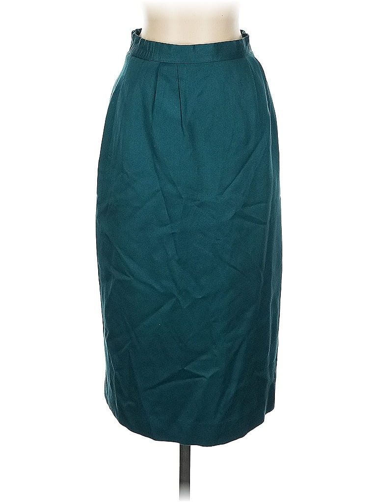 Pre-owned Dressbarn Formal Skirt In Blue