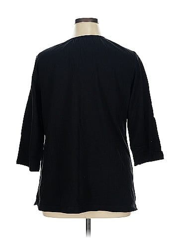 D&Co. 3/4 Sleeve Blouse (view 2)