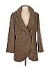 IMAN Tweed Brown Blazer Size L - photo 1