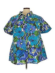 Roaman's Short Sleeve Blouse