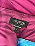 Worth New York 100% Polyester Solid Purple Coat Size L - photo 3