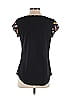 Cynthia Rowley 100% Polyester Black Short Sleeve Blouse Size S - photo 2