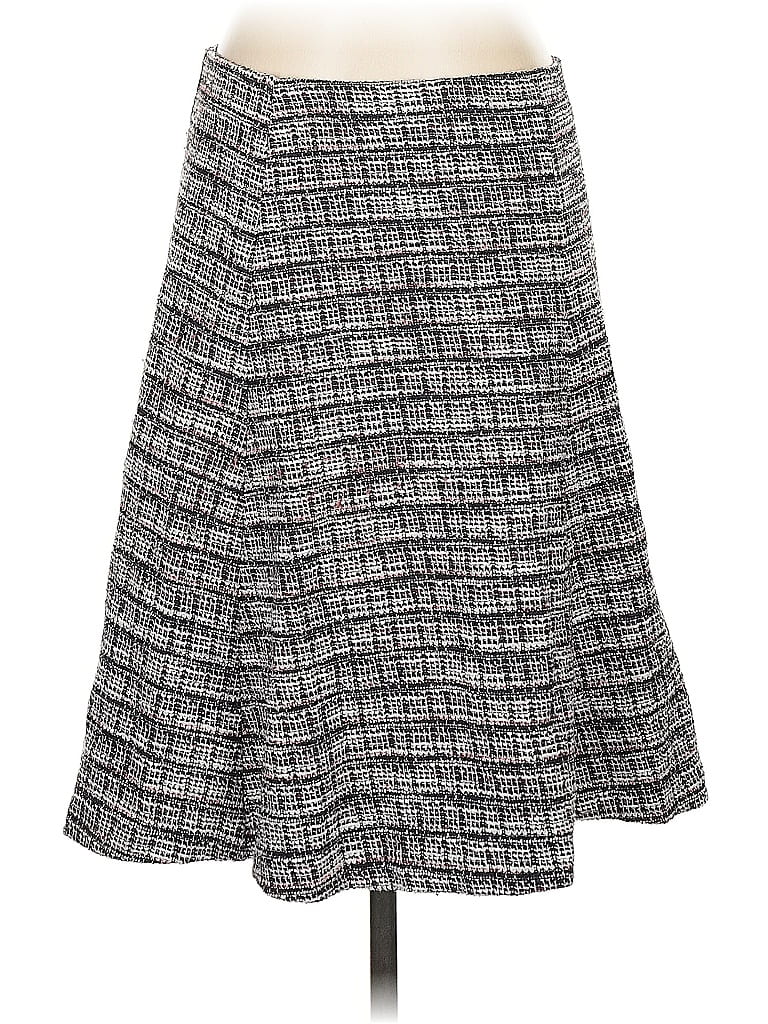 Pre-owned Ann Taylor Casual Skirt In Gray