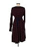 Liz Lange Maternity for Target Stripes Burgundy Casual Dress Size M - photo 2