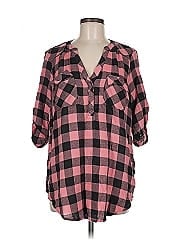 Torrid 3/4 Sleeve Button Down Shirt
