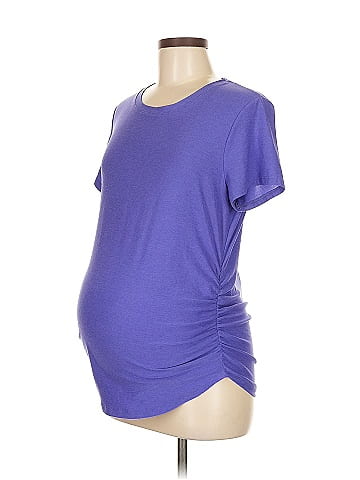 Beyond the Bump by Beyond Yoga Short Sleeve T-Shirt (view 1)