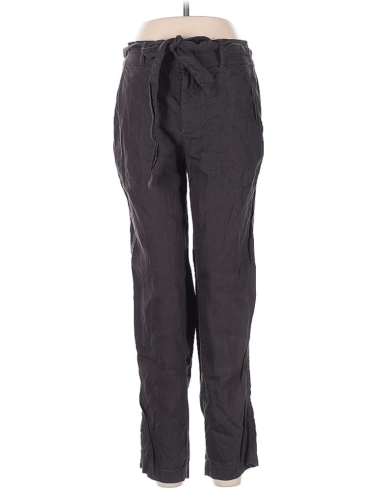 Lou & Grey for LOFT Gray Linen Pants Size S - photo 1