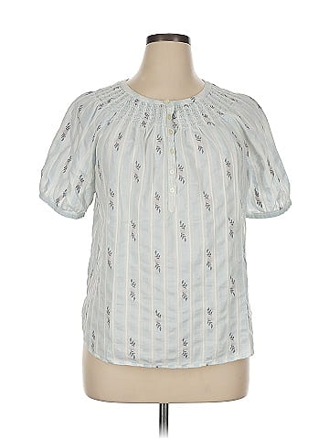 Ann Taylor LOFT Short Sleeve Blouse (view 1)