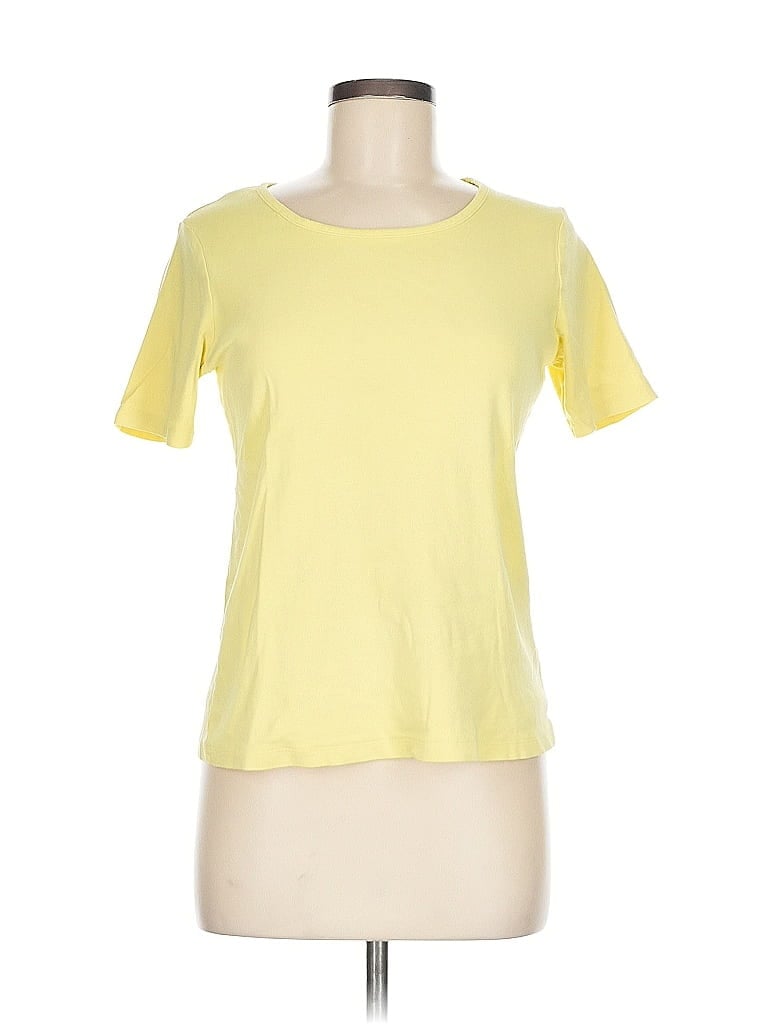 White Stag 100% Cotton Yellow Short Sleeve T-Shirt Size M - photo 1