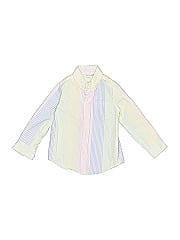 Janie And Jack Long Sleeve Button Down Shirt