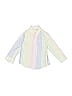 Janie and Jack 100% Cotton Stripes Ivory Long Sleeve Button-Down Shirt Size 2T - photo 1