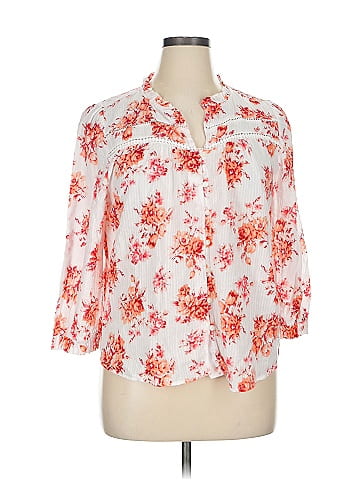Ann Taylor LOFT 3/4 Sleeve Blouse (view 1)