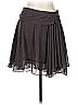 Zara Basic 100% Polyester Solid Gray Formal Skirt Size M - photo 1