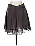 Zara Basic 100% Polyester Solid Gray Formal Skirt Size M - photo 2
