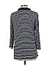 Ann Taylor Factory Blue Long Sleeve Polo Size L - photo 2