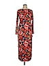 Alexia Admor Print Orange Red Casual Dress Size XL - photo 1