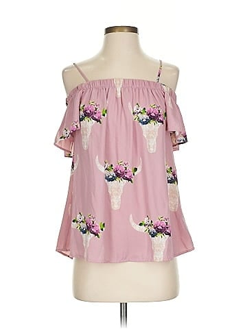 Peach Love Sleeveless Blouse (view 1)