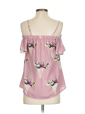 Peach Love Sleeveless Blouse (view 2)