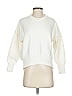 Quince 100% Cotton Solid White Pullover Sweater Size XS - photo 1
