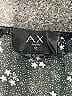 Armani Exchange 100% Polyester Stars Black Casual Dress Size 12 - photo 6